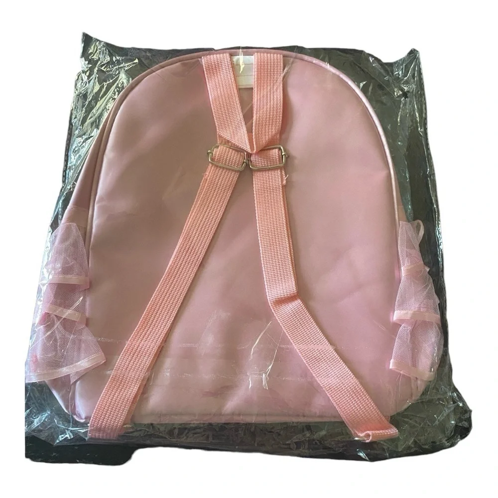 NWT-GIRLS PINK TUTU BACKPACK